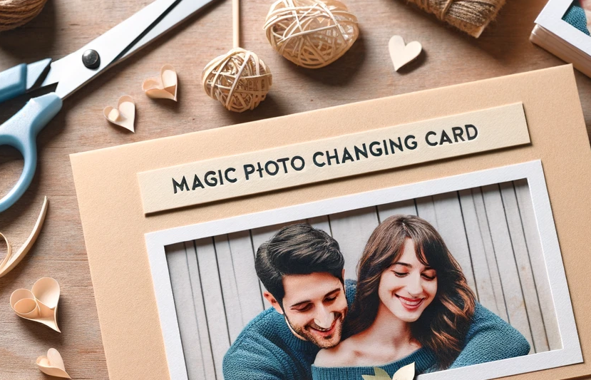 Fai da te Magic Photo Changing Card.png